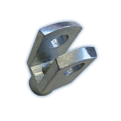 Threaded female fork clevis (ISO8140)